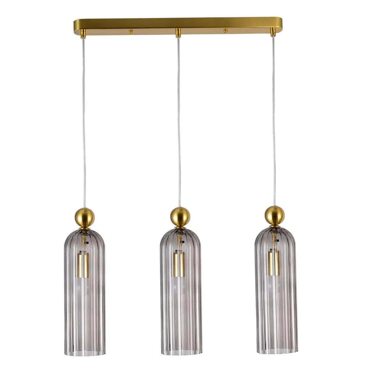 Lampa wisząca Piega 3 smoked 3xE14 - obrazek 5