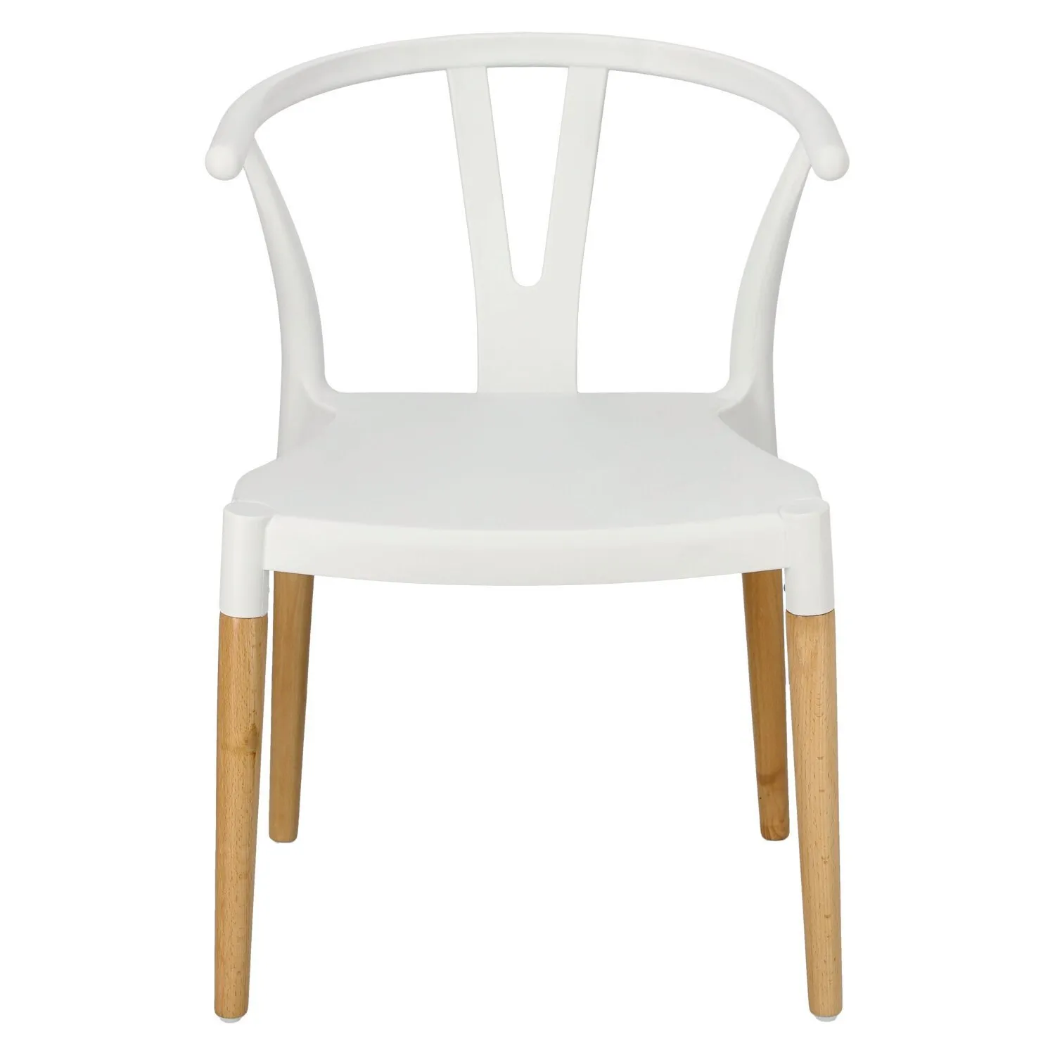 Krzesło Wicker PP Simplet białe - obrazek 3
