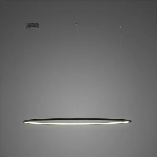Lampa wisząca Ledowe Okręgi No.1 CO 100cm 3k czarna Dali