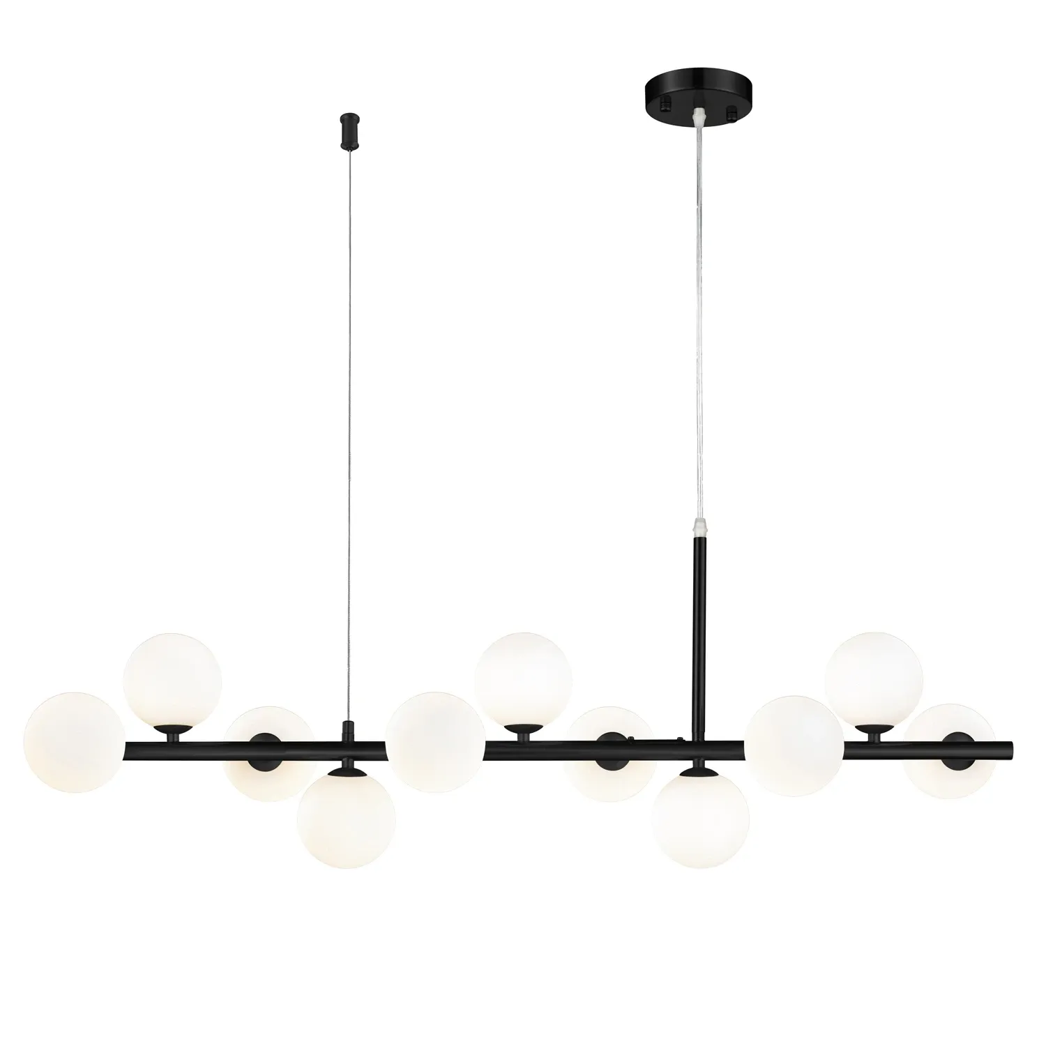 Lampa wisząca MINI MOON 100 cm - czarna - obrazek 5