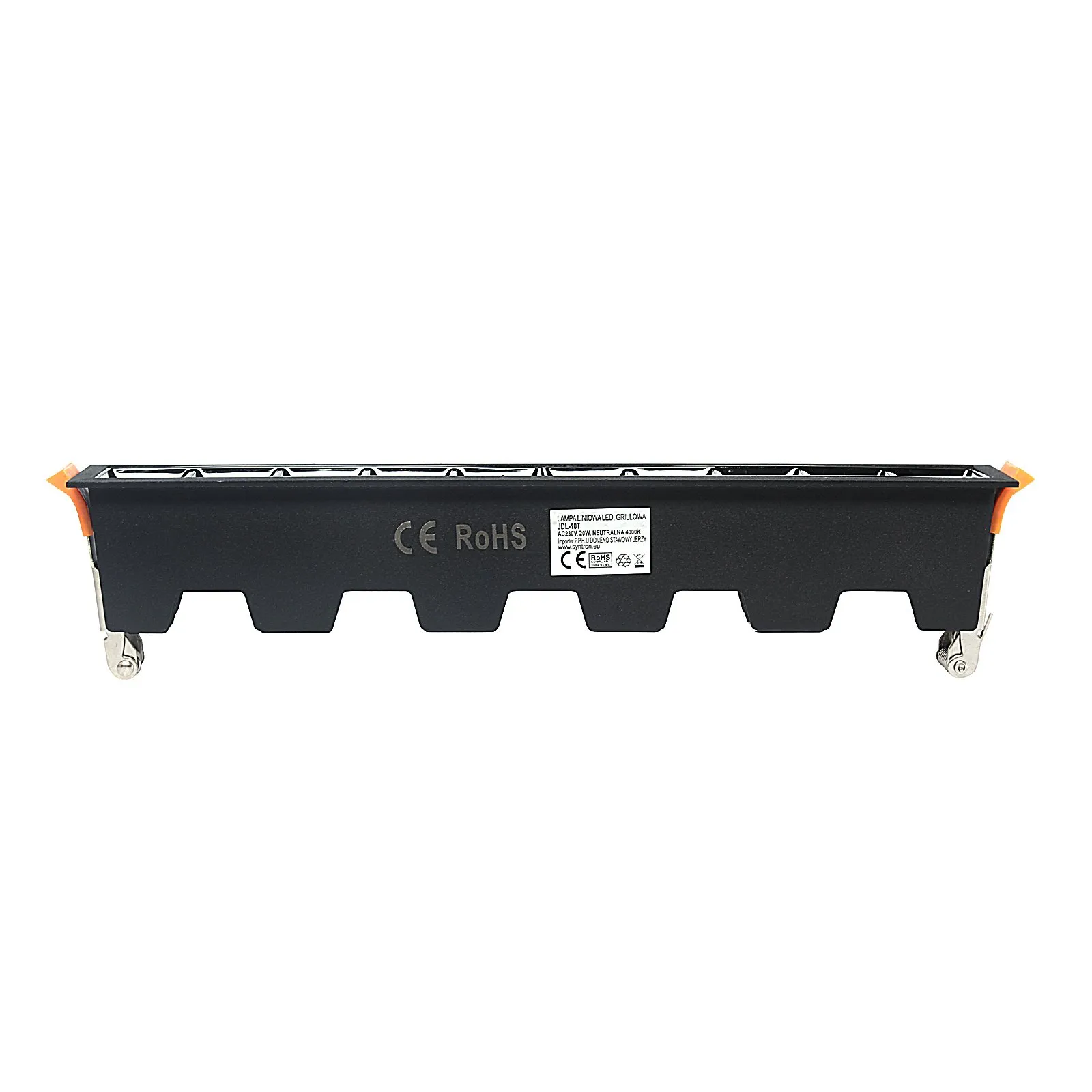Lampa liniowa Led podtynkowa 20W 3000K czarna JDL-10T - obrazek 5
