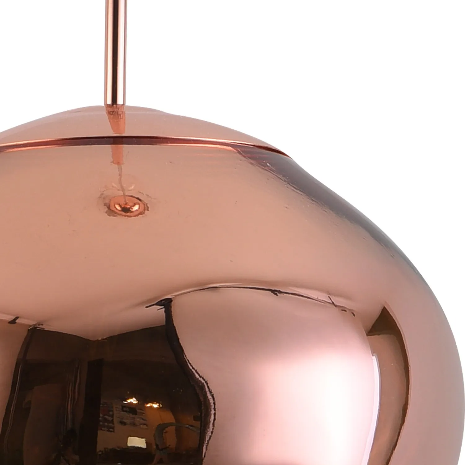 Lampa wisząca GLAM L miedziana 38 cm - obrazek 11
