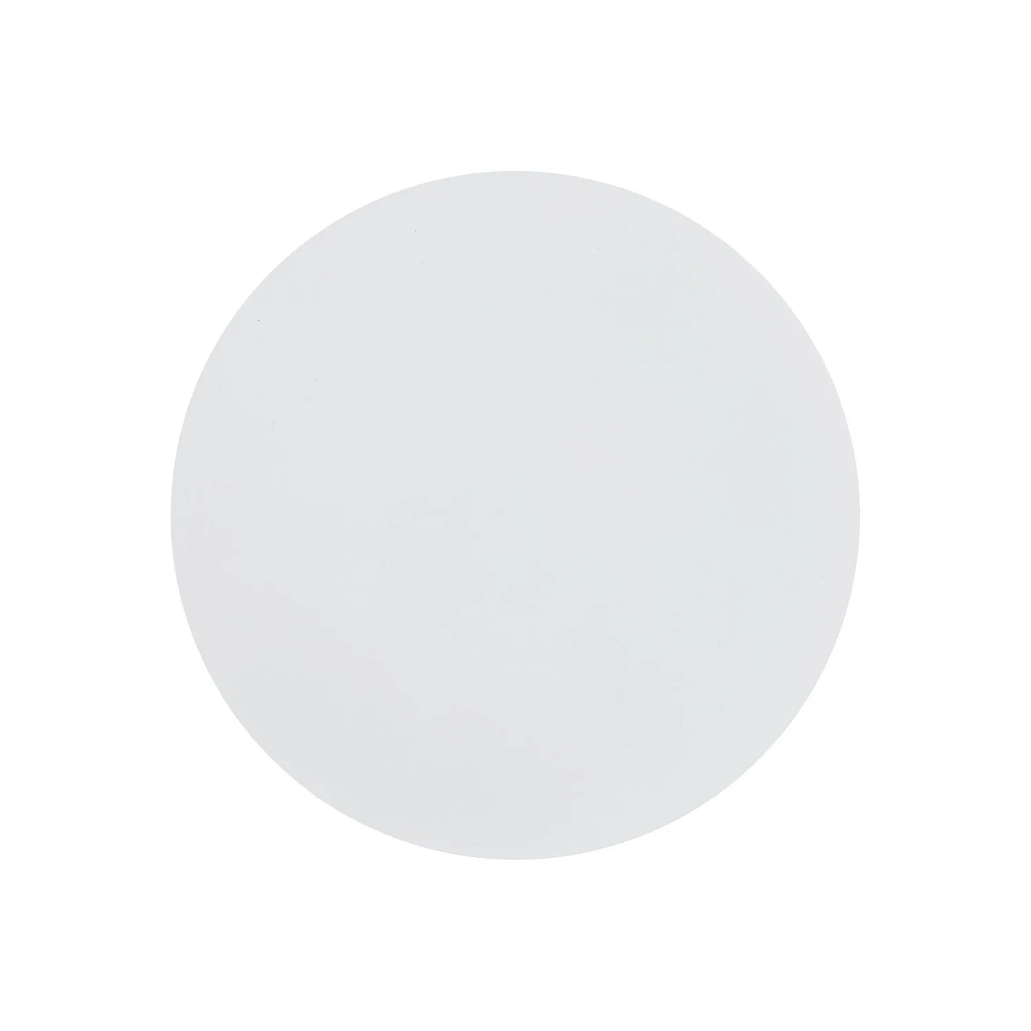 Lampa ścienna NYX 15 – LED okrągła, metalowa, biała