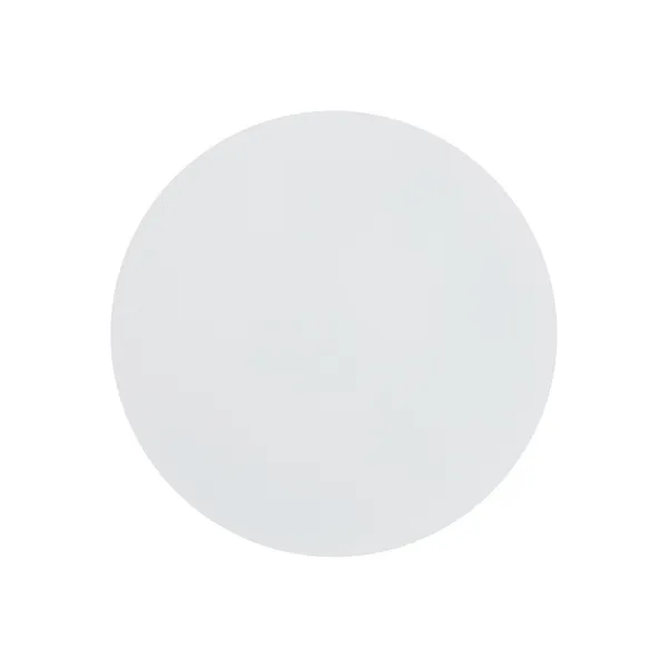 Lampa ścienna NYX 15 – LED okrągła, metalowa, biała