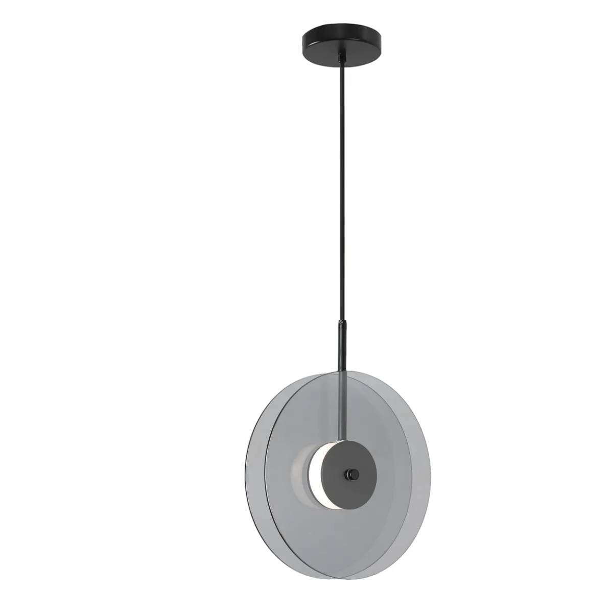 Wisząca lampa pionowa Casy dymna LED CCT - obrazek 3
