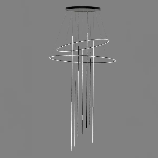 Lampa wisząca Linea No.1 PX13 3k czarna Dali
