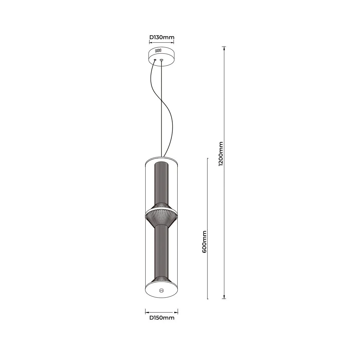 Lampa wisząca Aeris 2 dymna LED CCT - obrazek 8