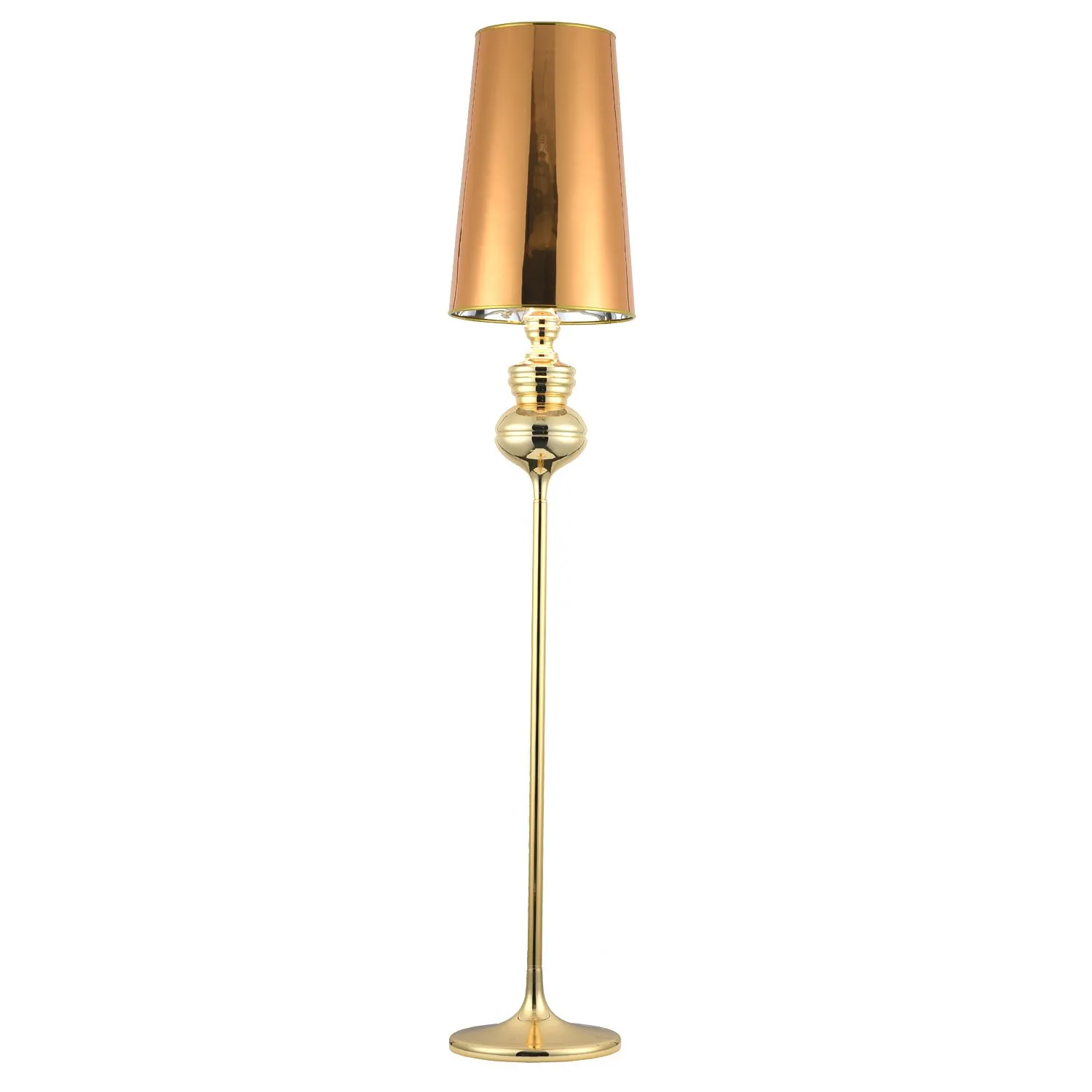 Lampa podłogowa QUEEN - F złota 175 cm - obrazek 4