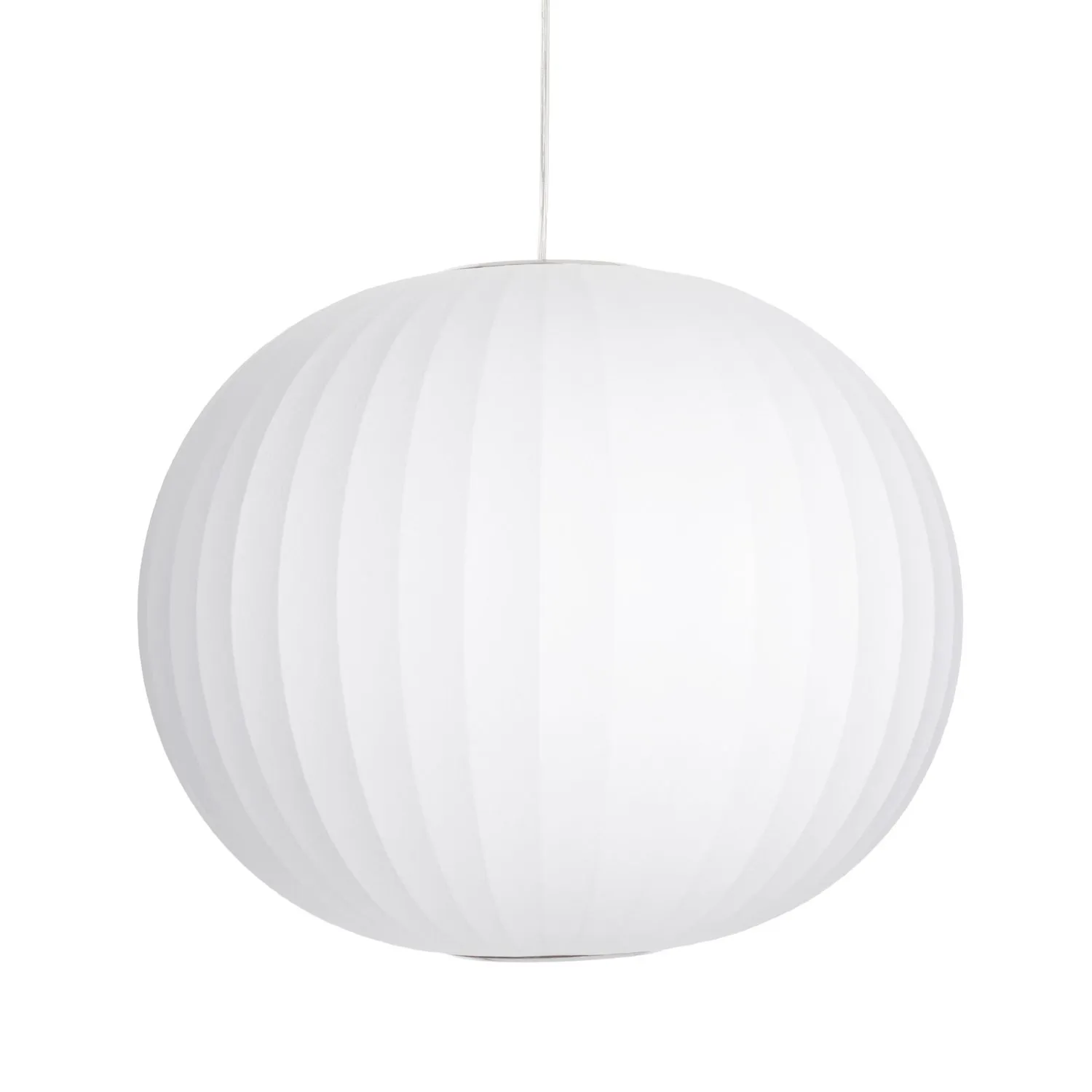 Lampa wisząca SILK biała 50 cm - obrazek 3