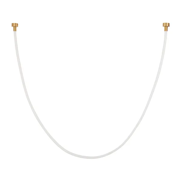 Lampa wisząca SNAKE LED 300 cm - elastyczny przewód LED,  3000K, złote uchwyty