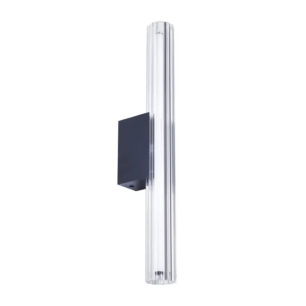 Lampa ścienna VERTI 40 cm - LED, transparentna tuba