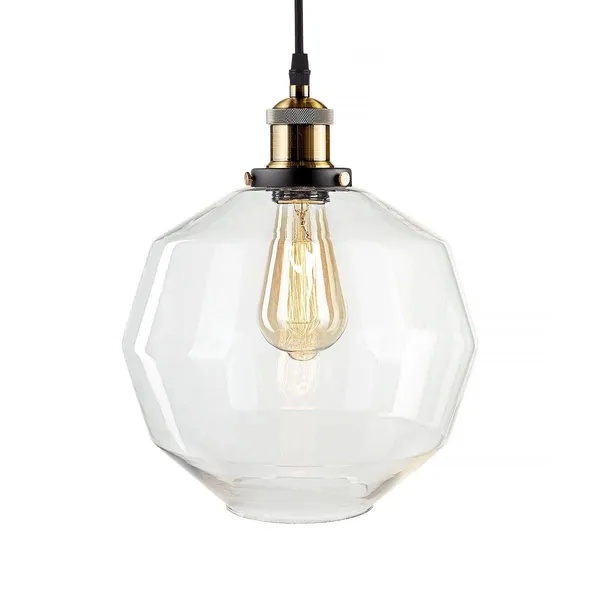 NY Loft No.4 Szklana Lampa wisząca
