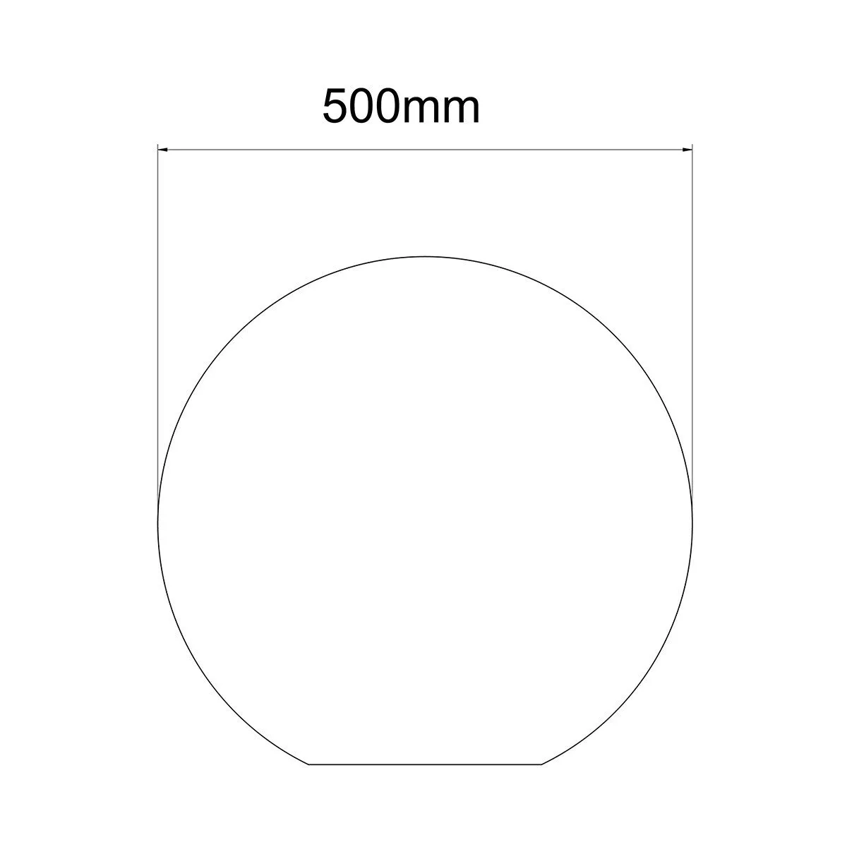 Lampa ogrodowa Gaja 50 cm biała 1xE27 - obrazek 10