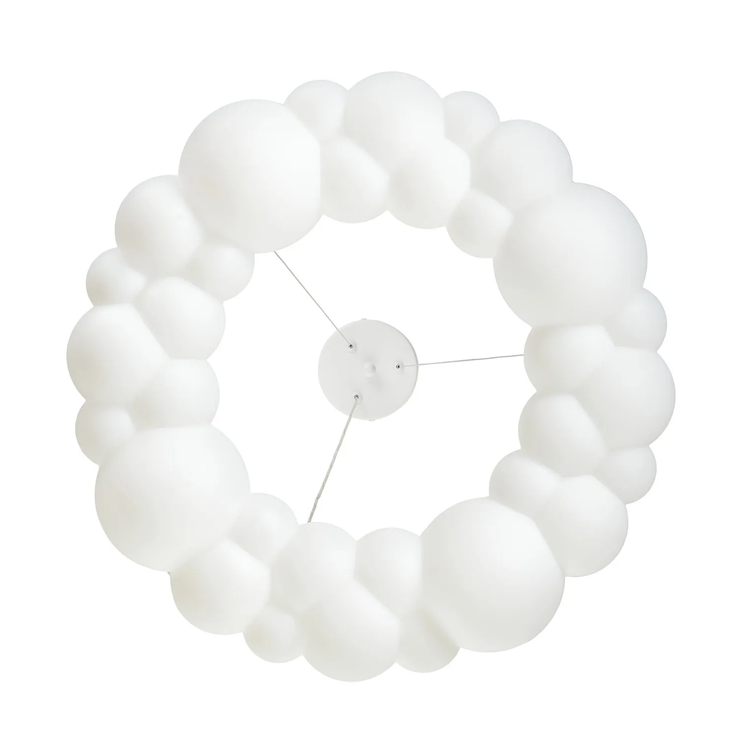 Lampa wisząca CLOUD 50 cm- akrylowa, w kształcie chmurki 3000 - 4000 - 6000 K - obrazek 7