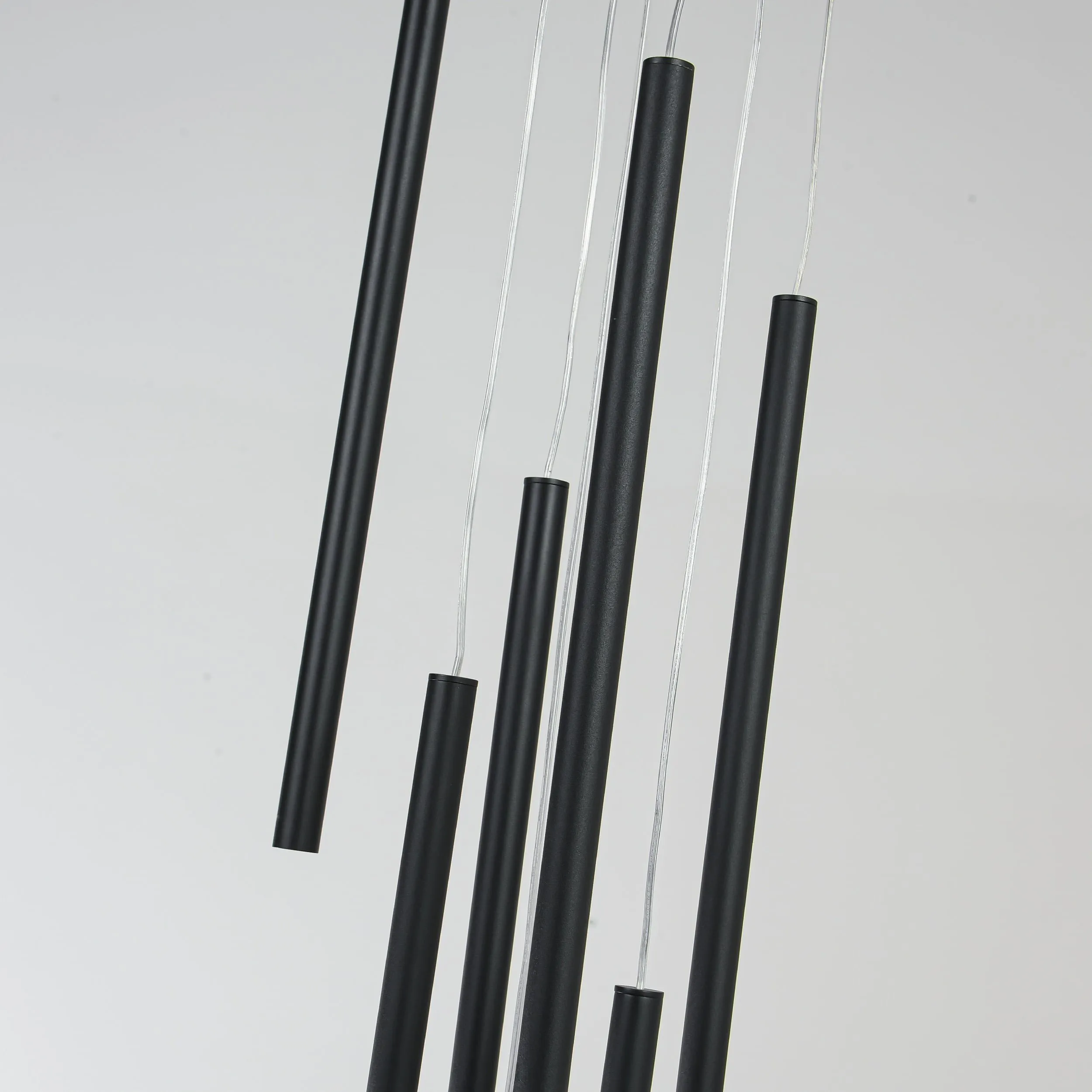 Lampa wisząca Lungo 7 czarna 7xG9 - obrazek 9
