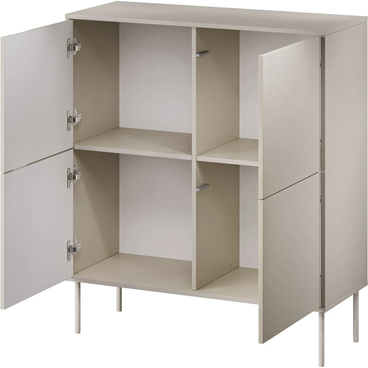 Komoda TIFFANY 4D beż mat - obrazek 2