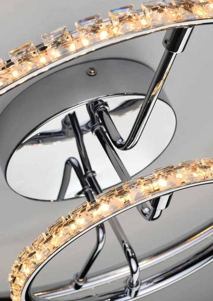 ADEL LAMPA SUFITOWA PLAFON 40 36W LED CHROM 3000K - obrazek 3