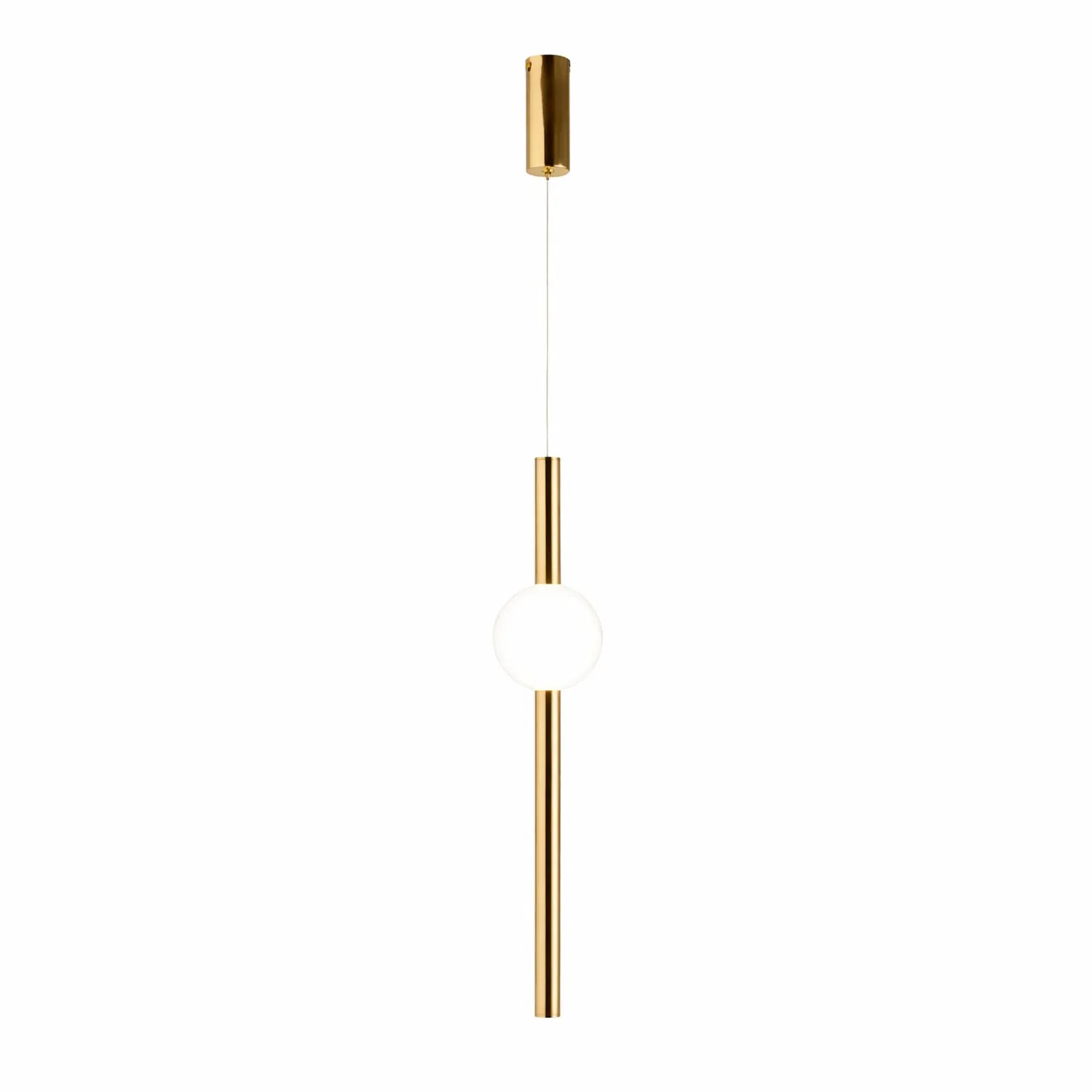 Lampa wisząca O-LINE 63 - LED, 63 cm, złoty połysk - obrazek 7