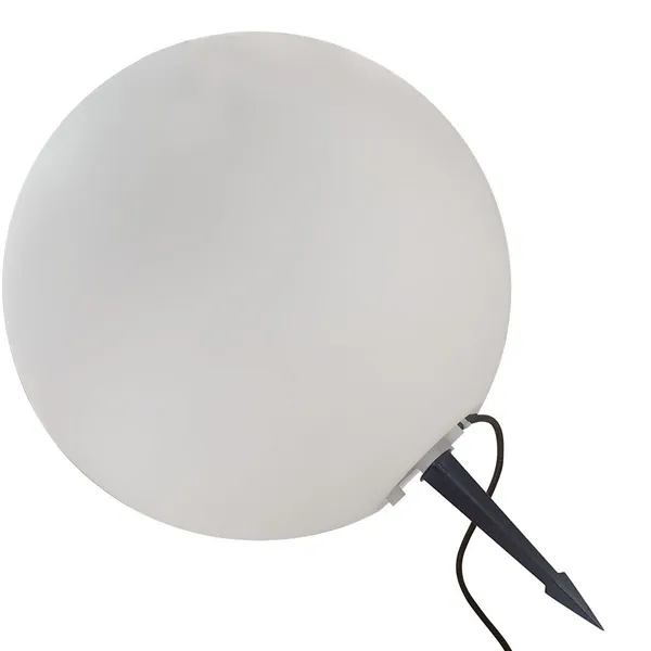 Lampa ogrodowa Gaja 50 cm biała 1xE27
