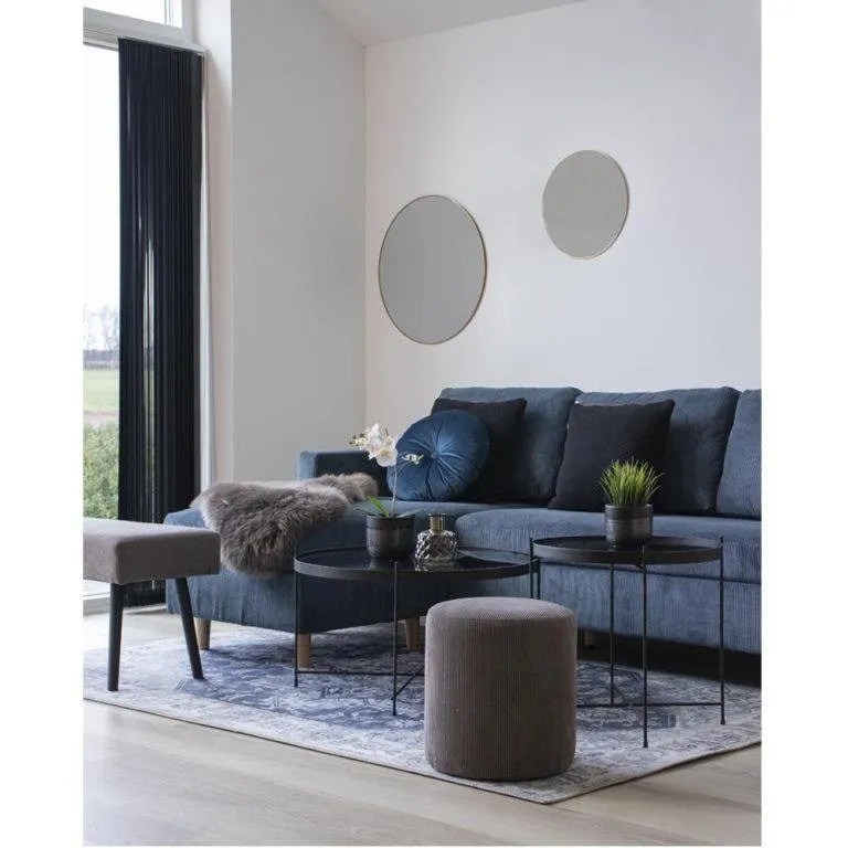 Lustro Jersey okrągłe złote 40cm - obrazek 2