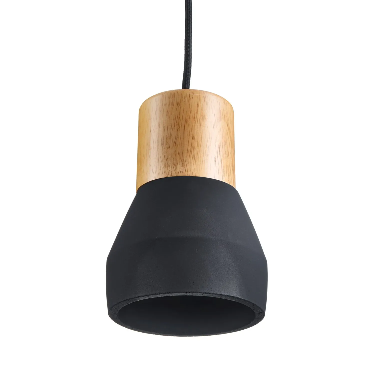 Lampa wisząca betonowa czarna 12 cm CONCRETE - obrazek 8