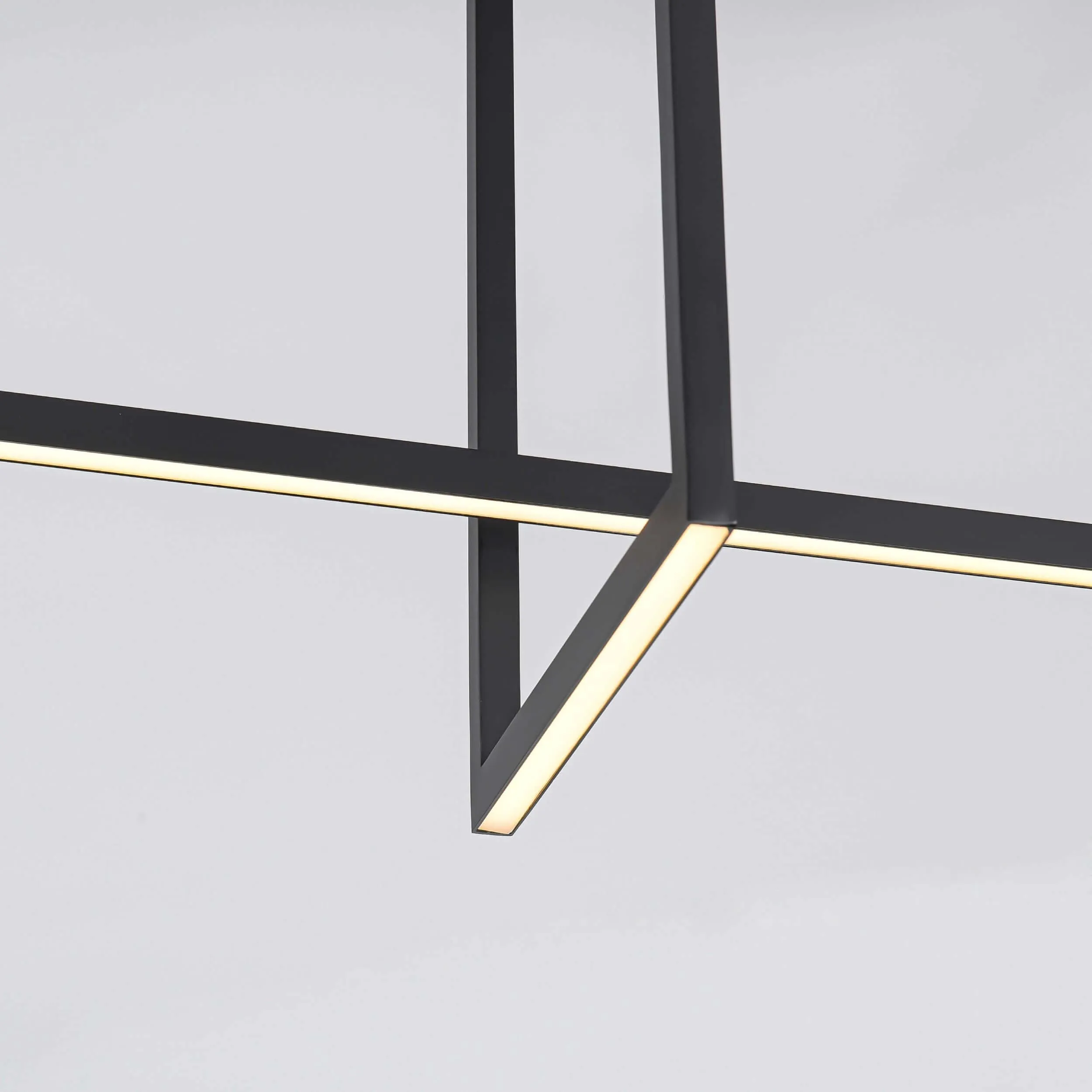 Lampa wisząca Frame czarna LED 3000K - obrazek 14