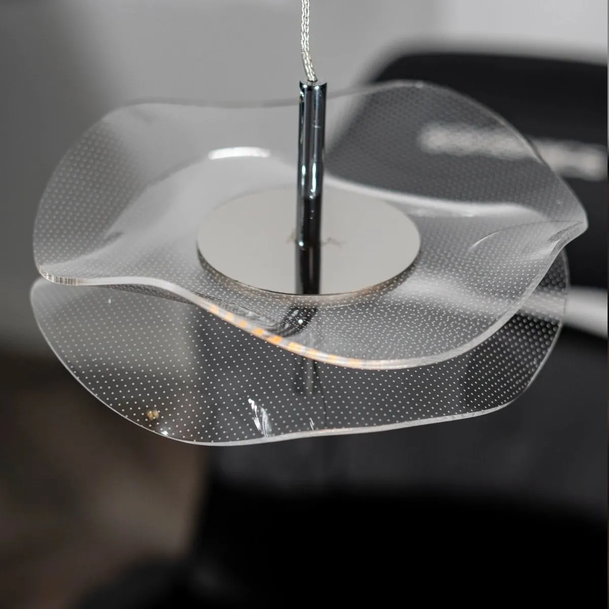 Lampa wisząca chrom Mariposa 3000K - obrazek 7