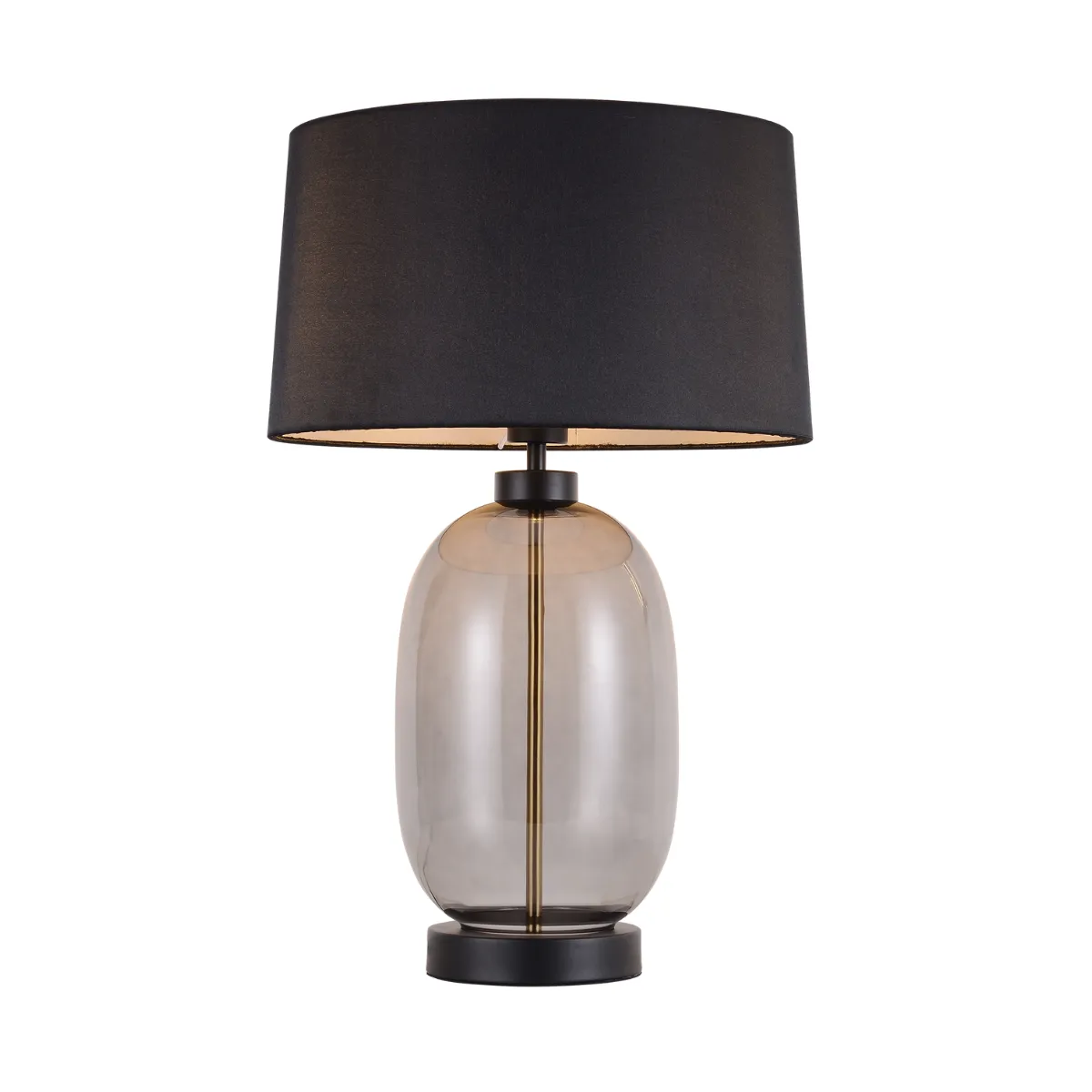 Lampa stołowa Amur dymna 1xE27 - obrazek 3