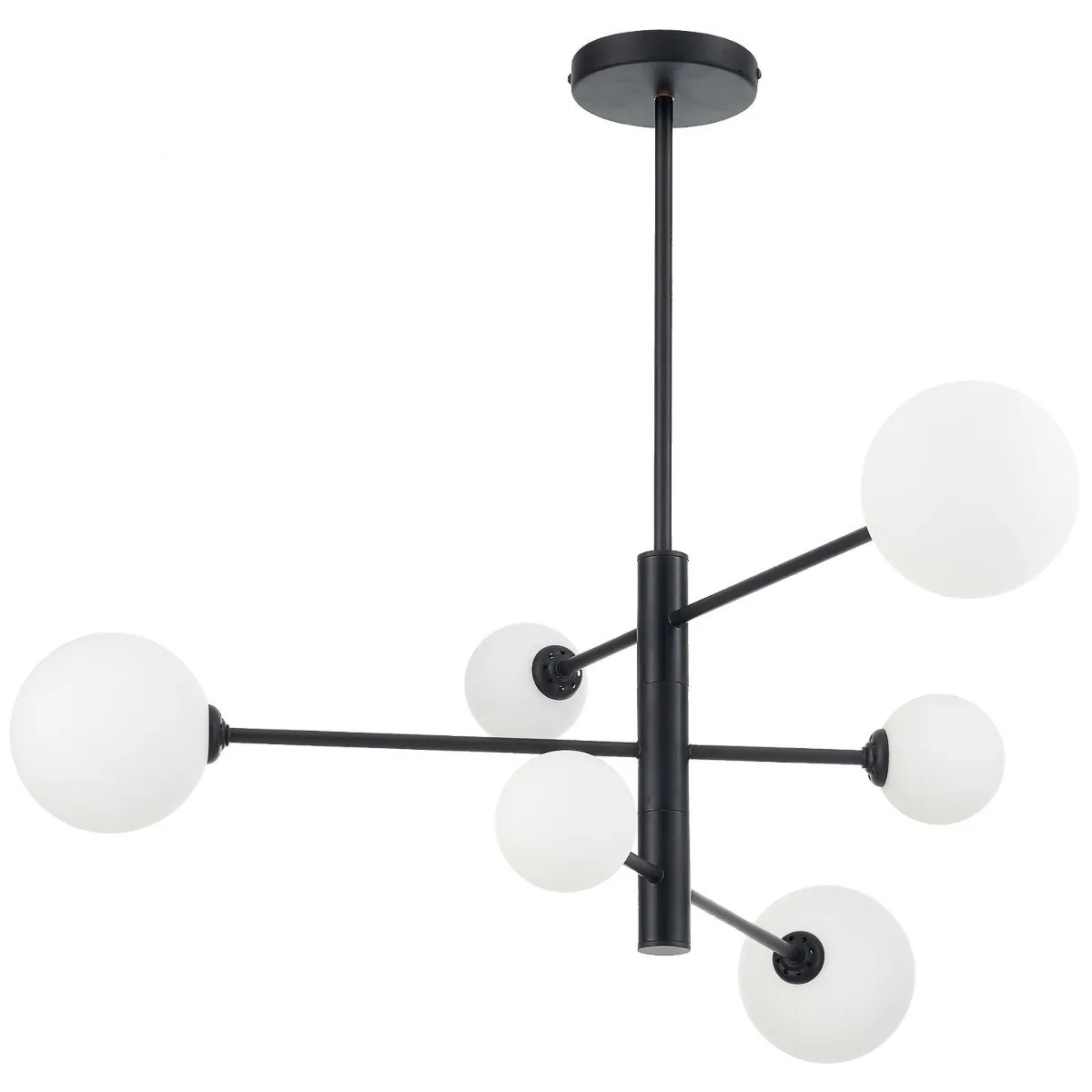 Lampa wisząca Dorado czarna 6xG9 - obrazek 5