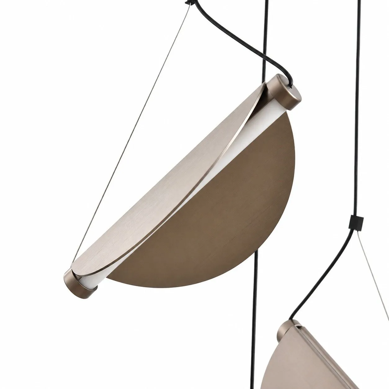 Lampa wisząca NAMI-12 kaskadowa LED do wysokich pomieszczeń 340 cm - obrazek 8