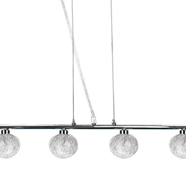 SPHERE LAMPA WISZĄCA 4X40W G9 CHROM