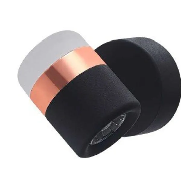 Lampa ścienna POCCO LED czarna 14 cm
