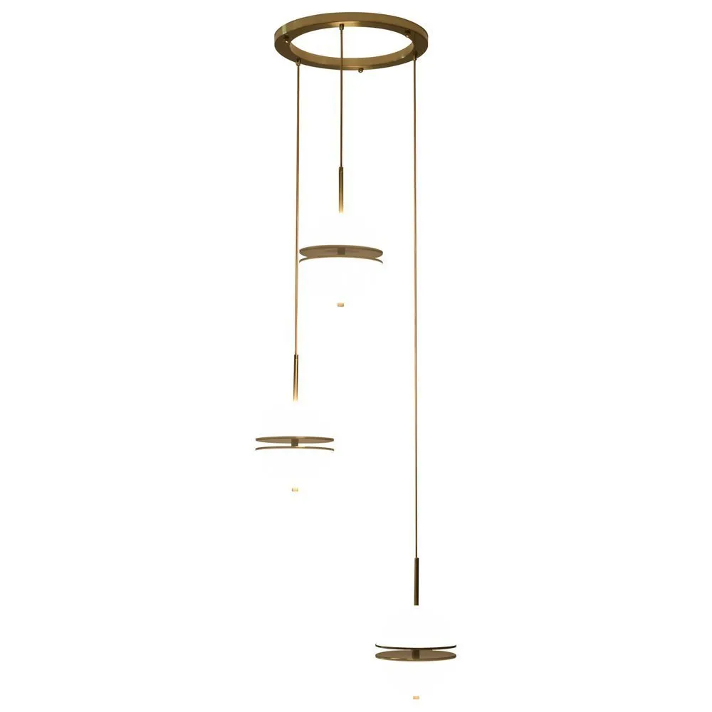 Lampa wisząca SFERA-3 LED złota 50 cm - obrazek 3