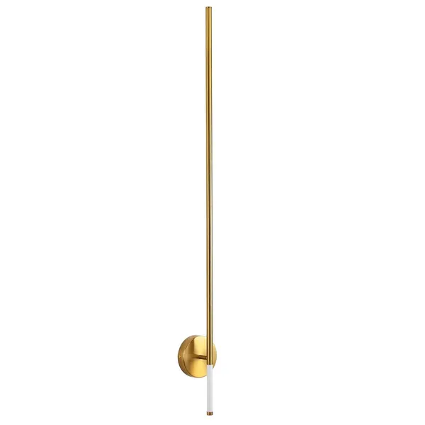 Lampa ścienna FRESCO LED złota 125 cm