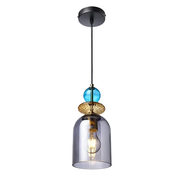 Lampa wisząca Tropea dymna 1xE27