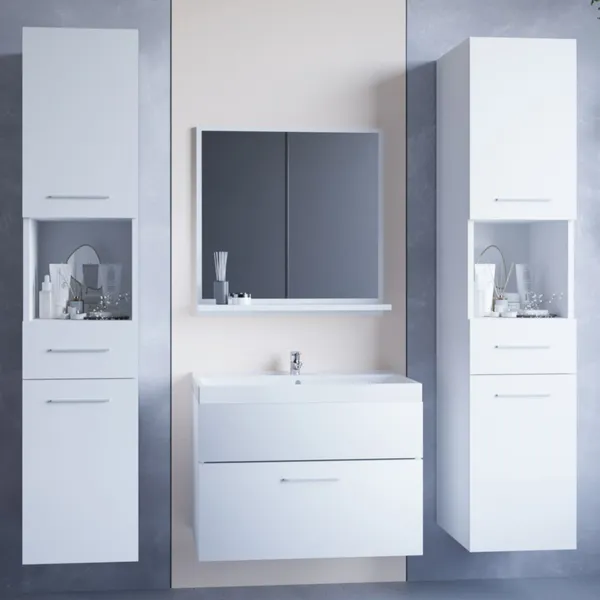 Łazienka LUPO MAX biały laminat