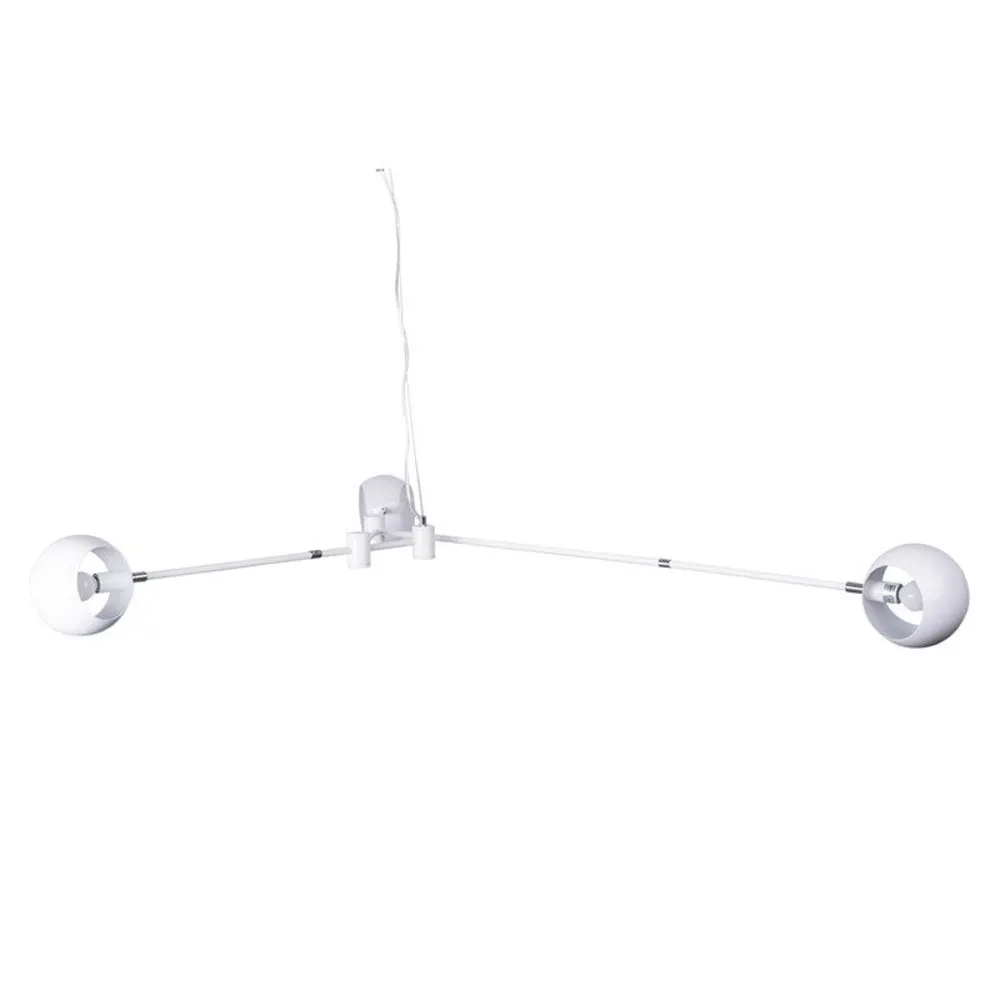 Lampa wisząca ASTRONOMY-3, 175 cm - biała - obrazek 5