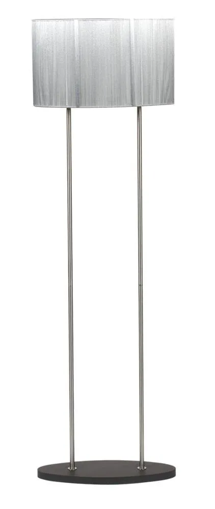 ARTEMIS LAMPA 2X60W E27 SREBRNA
