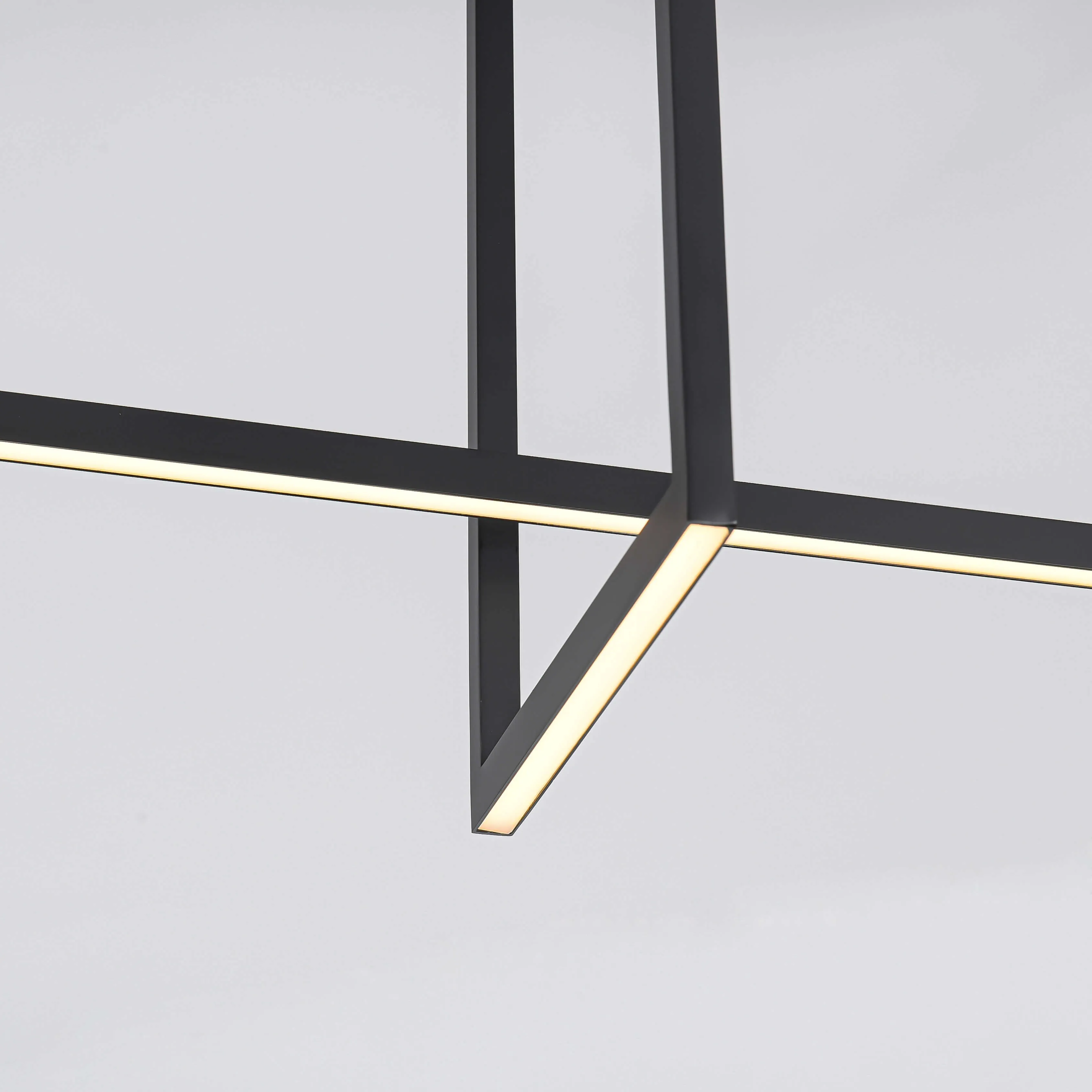 Lampa wisząca Frame czarna LED 3000K - obrazek 8