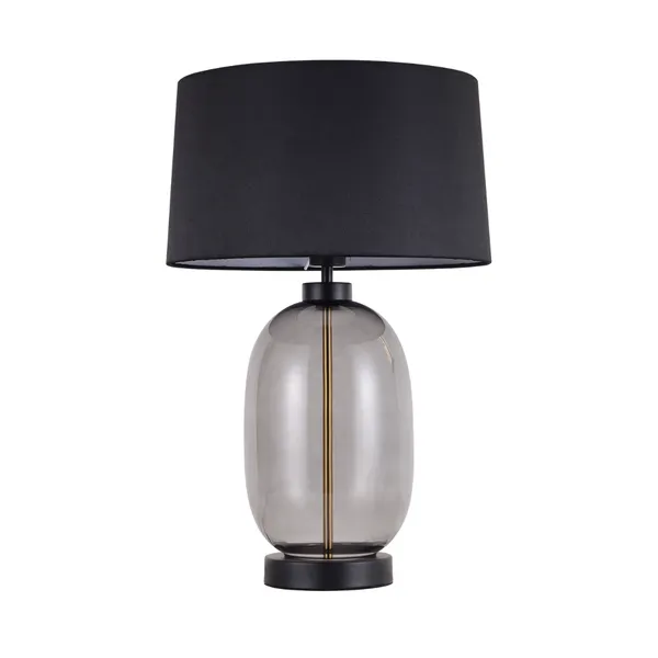 Lampa stołowa Amur dymna 1xE27