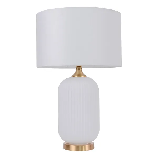 Lampa stołowa Tamiza 65 cm biała 1xE27