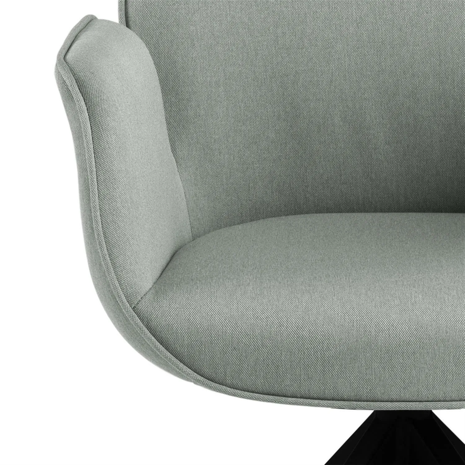 Krzesło obrotowe Aura light grey /blackauto return - obrazek 5
