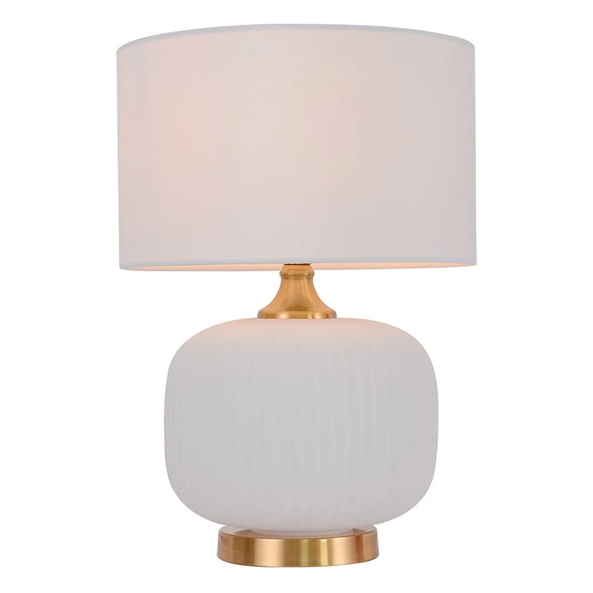 Lampa stołowa Tamiza 48 cm biała 1xE27 - obrazek 3