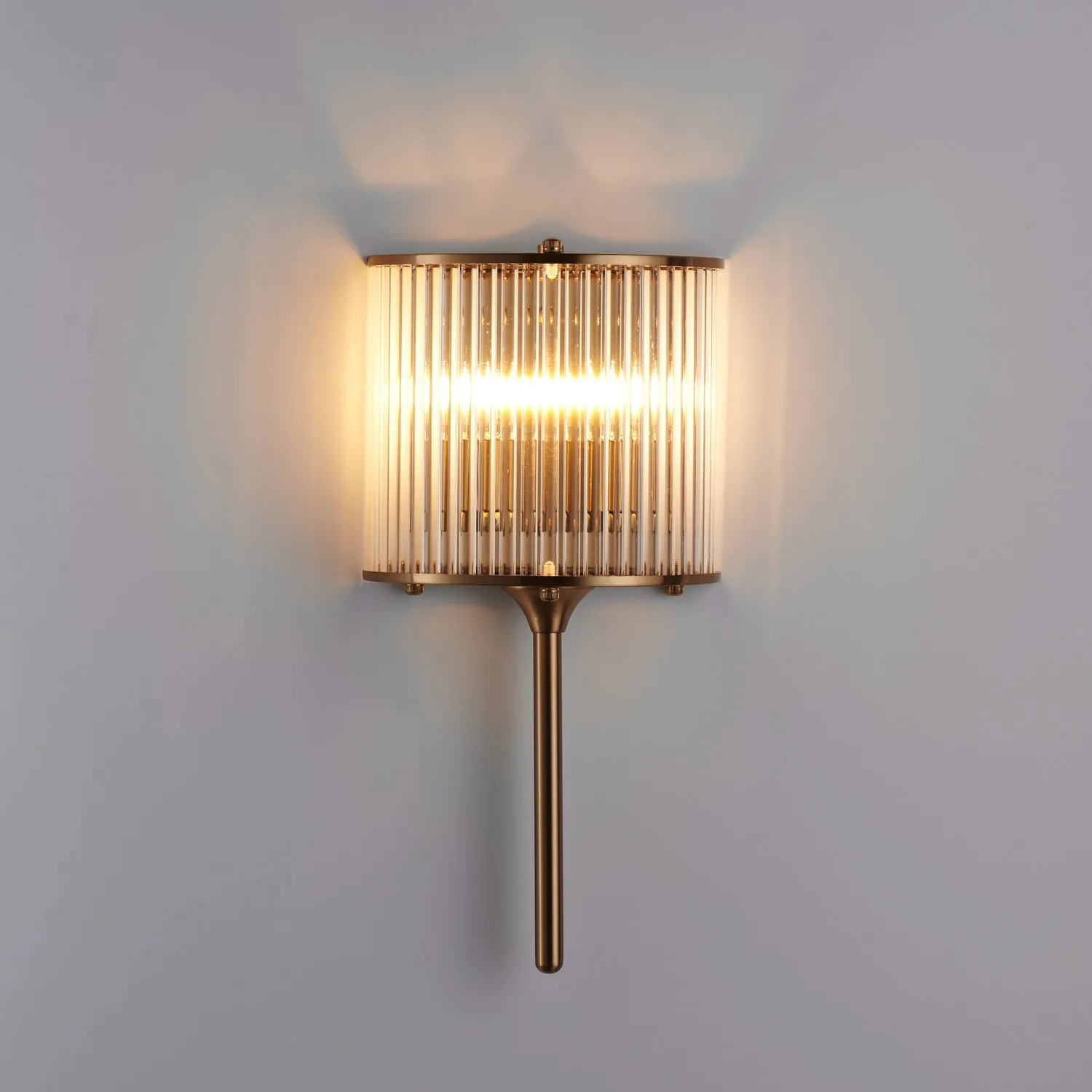 Lampa ścienna SERGIO-1 złota 40 cm - obrazek 7