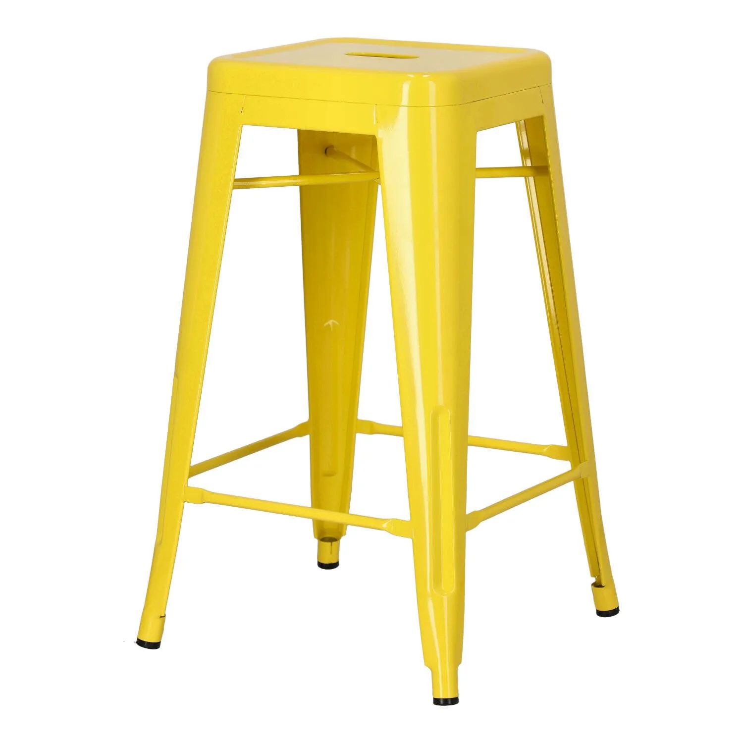 Hoker Paris 66cm żółty inspirowany Tolix - obrazek 7