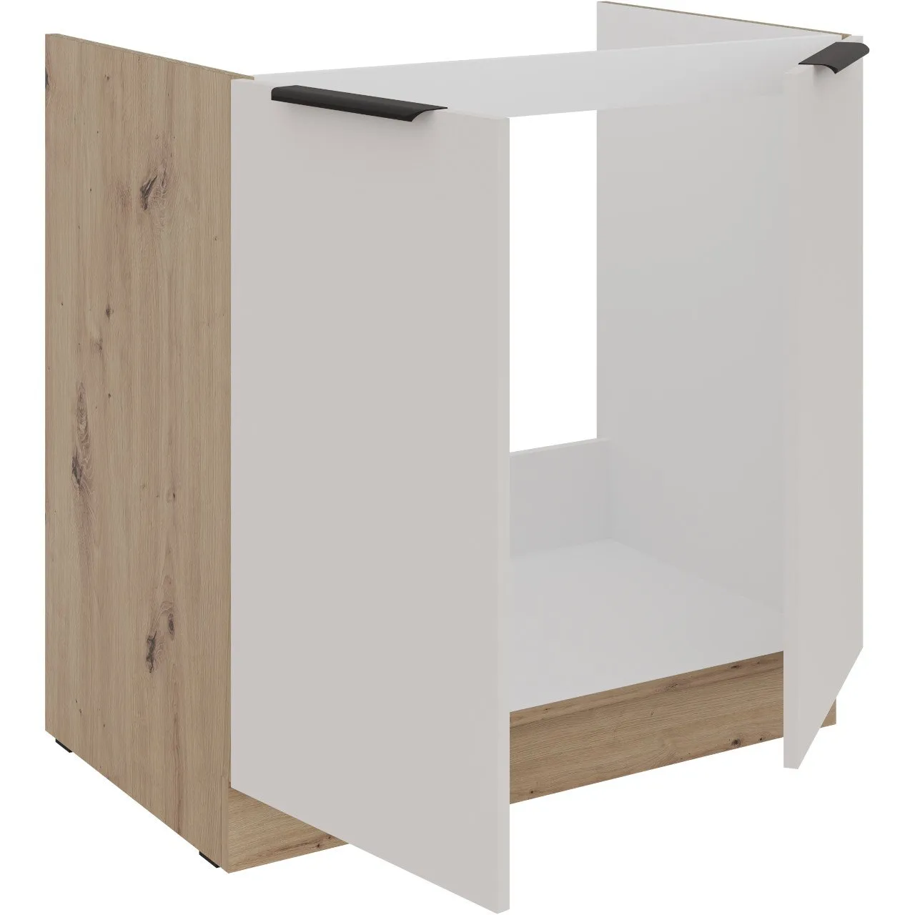Szafka dolna pod zlew 80 IBARA 01 dąb artisan / kaszmir - obrazek 2