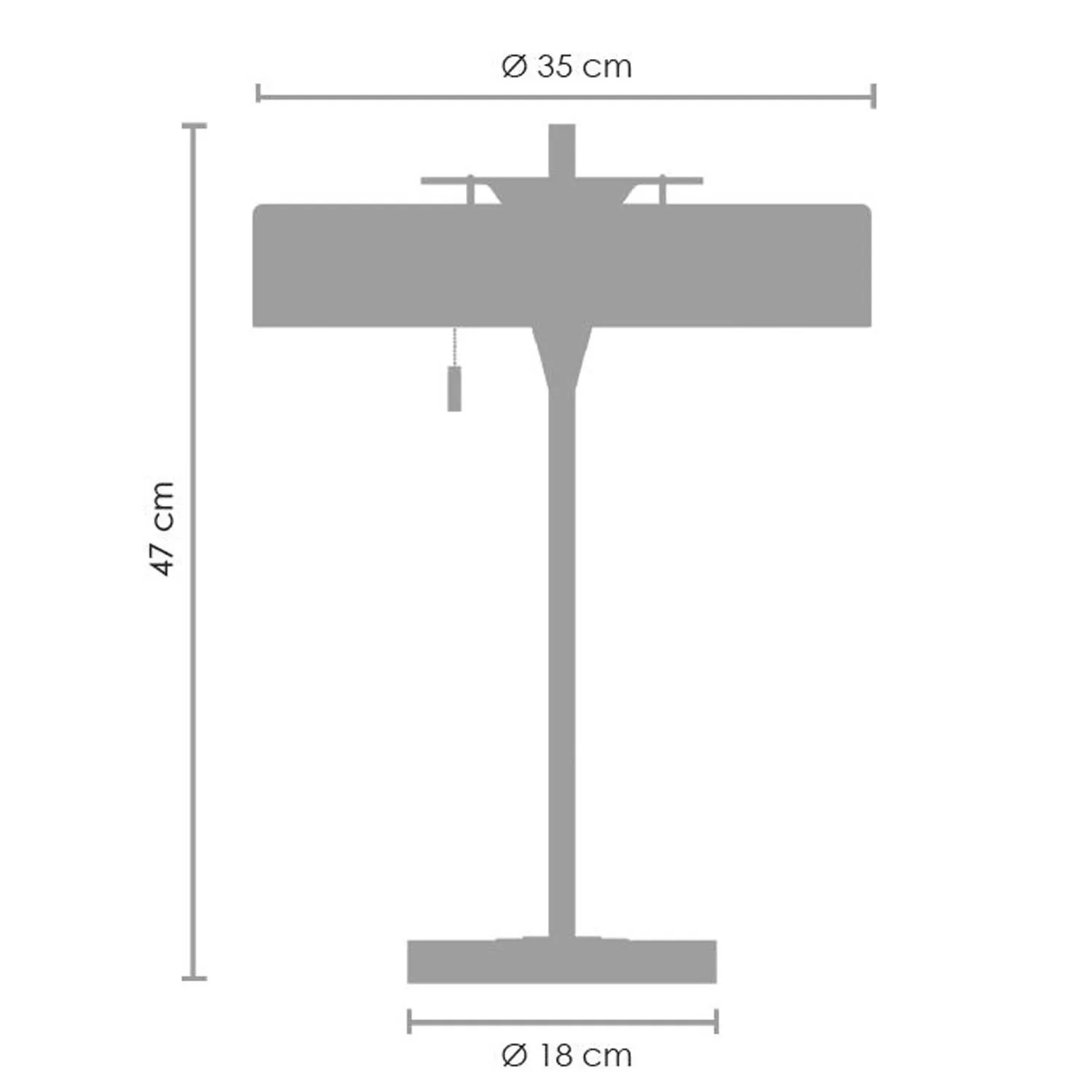 Lampa stołowa ARTDECO - biało - złota - obrazek 6