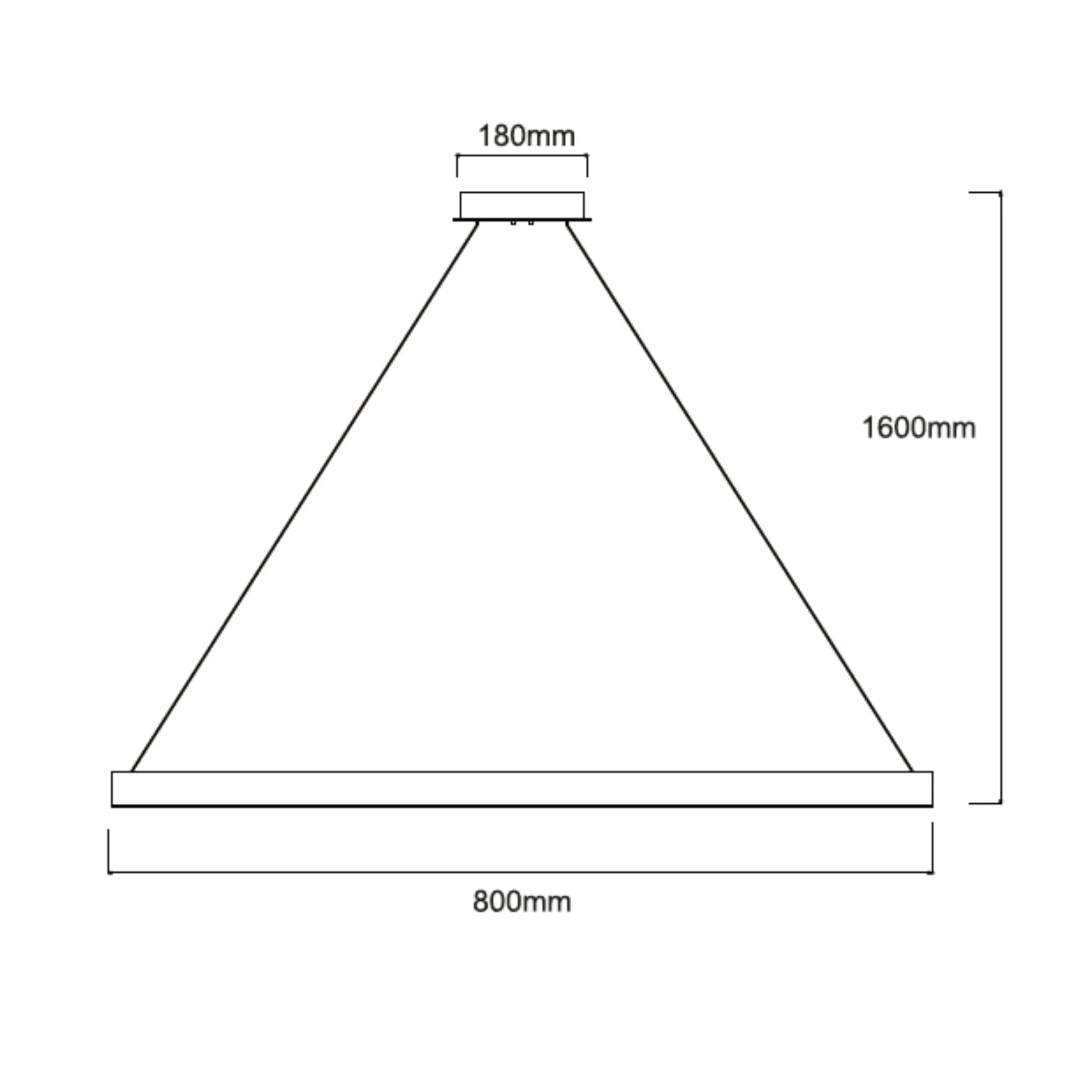 Lampa wisząca Midway Shiny złota LED 3000K - obrazek 5