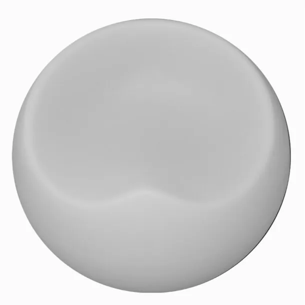 Lampa ogrodowa pufa APPLE L LED RGBW 16 kolorów 65 cm - obrazek 5