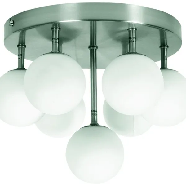 ETIUDA LAMPA SUFITOWA PLAFON 7XG9/40W 230V NIKIEL MAT